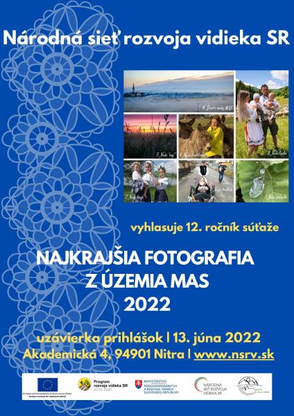 12. ročník súťaže "Najkrajšia fotografia z územia MAS 2022"